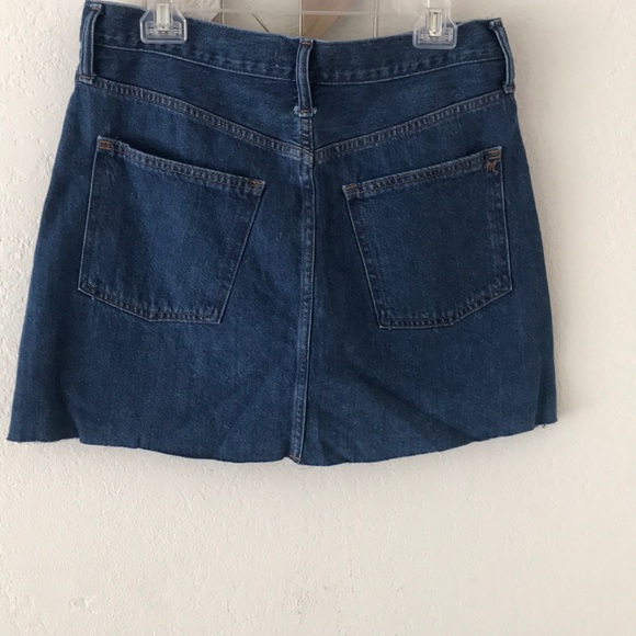 Madewell McCaren cutout denim mini skirt - Picture 3 of 11